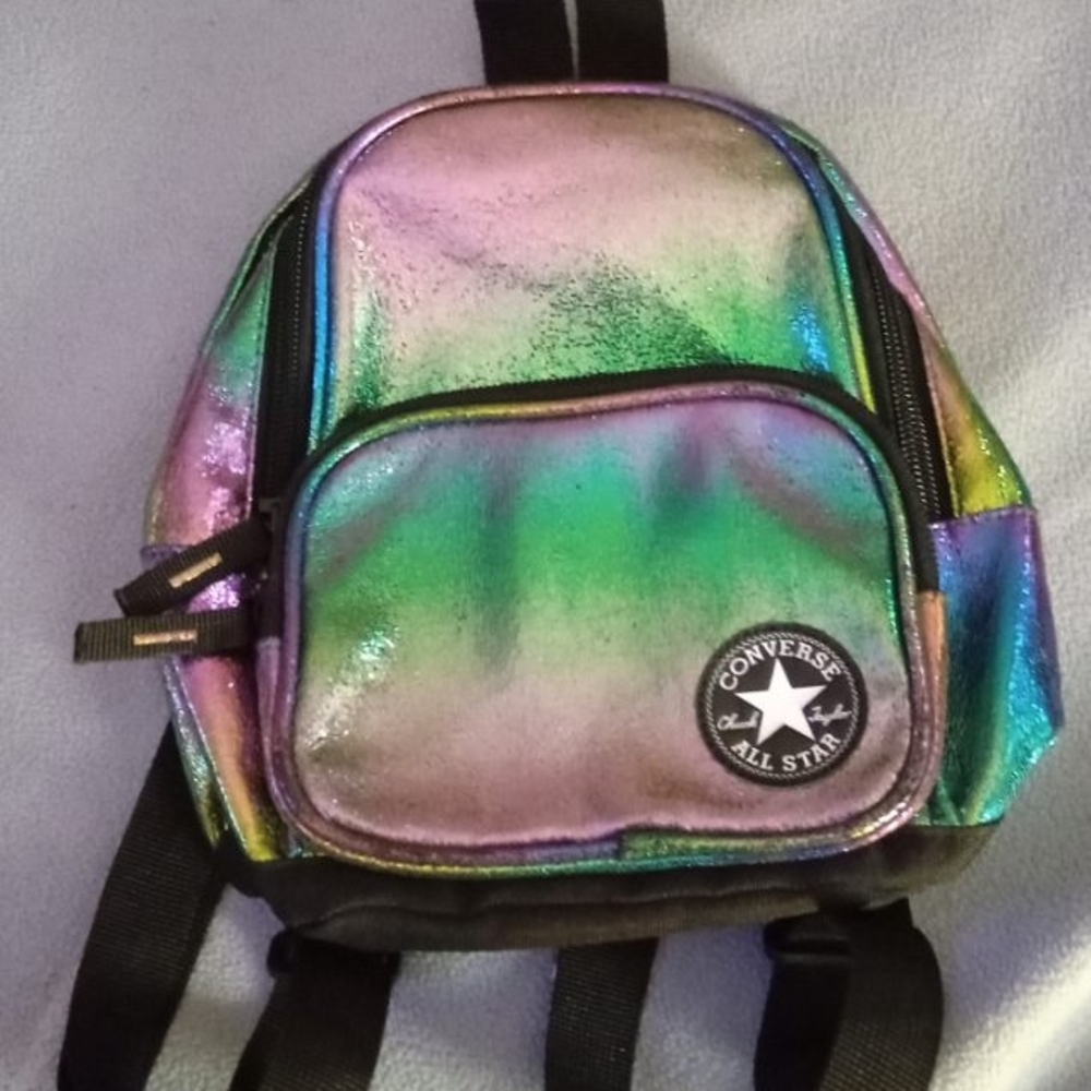 Women's Converse Iridescent Mini Backpack For Sale!!